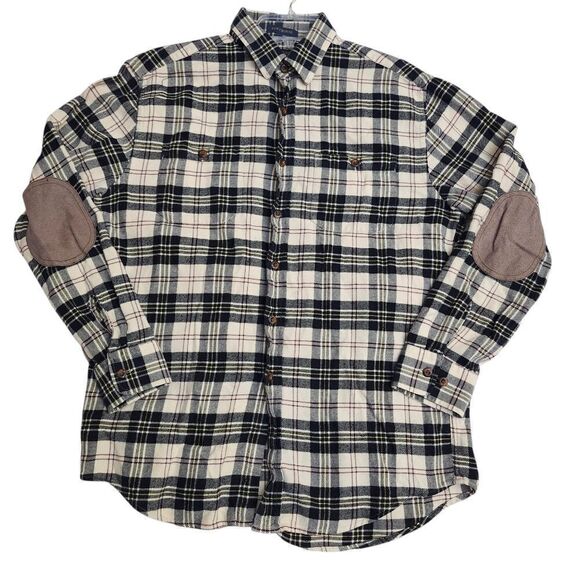 Pendleton Hawthorne flannel Macpherson dress Tartan mens button front shirt Med - Picture 11 of 11
